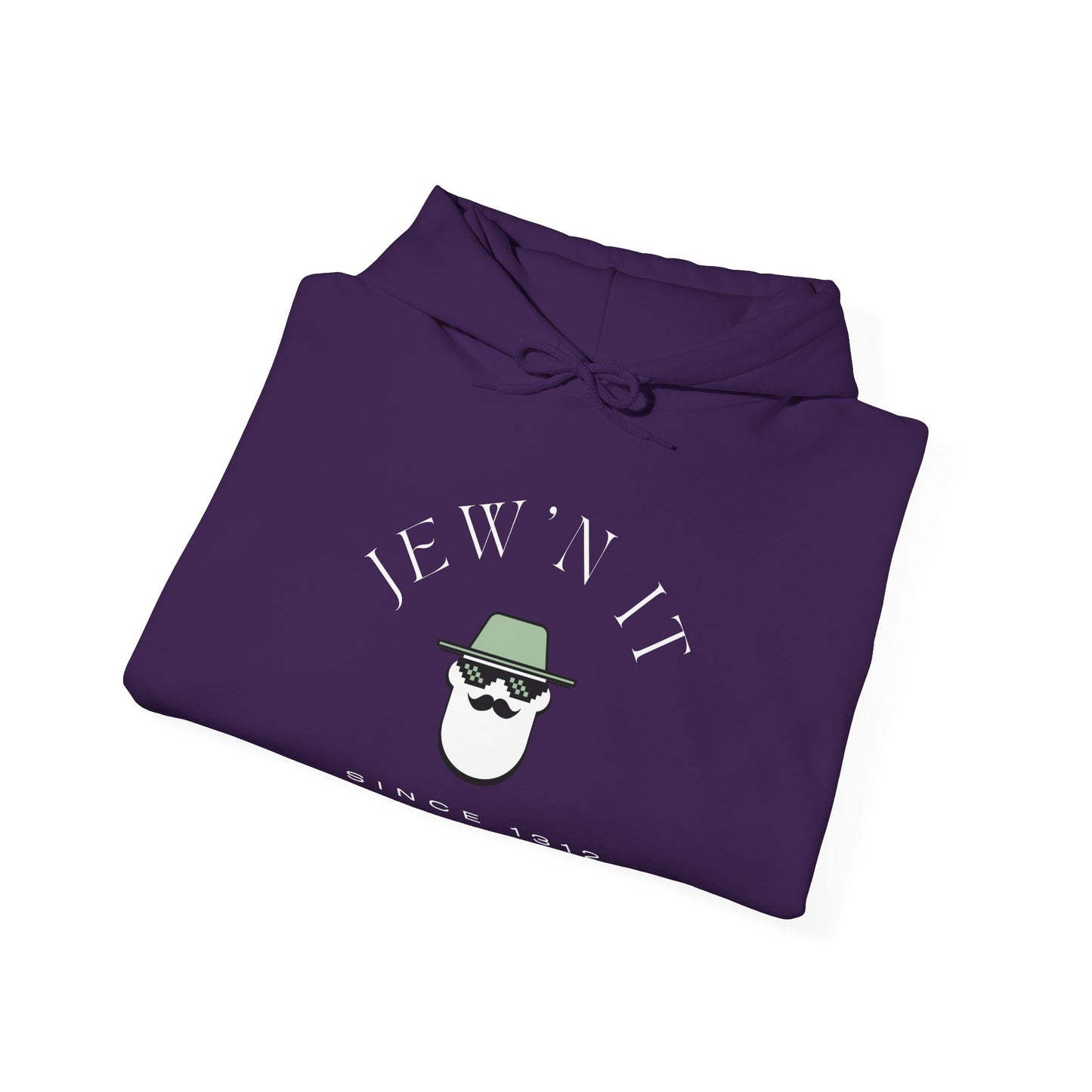 Jew'n it since 1312 BCE (Unisex) hoodie - Jewish Pride