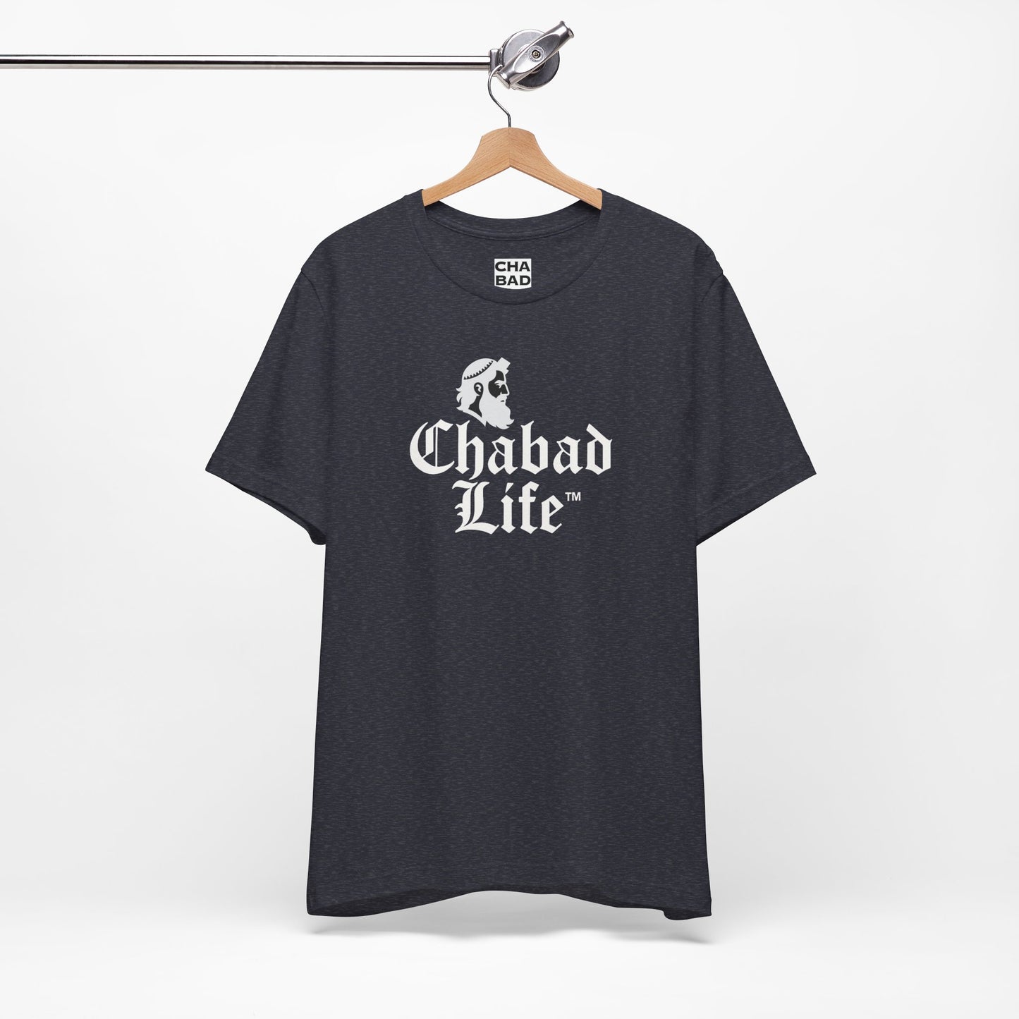 Chabad Life Unisex Jersey Tee (logo)
