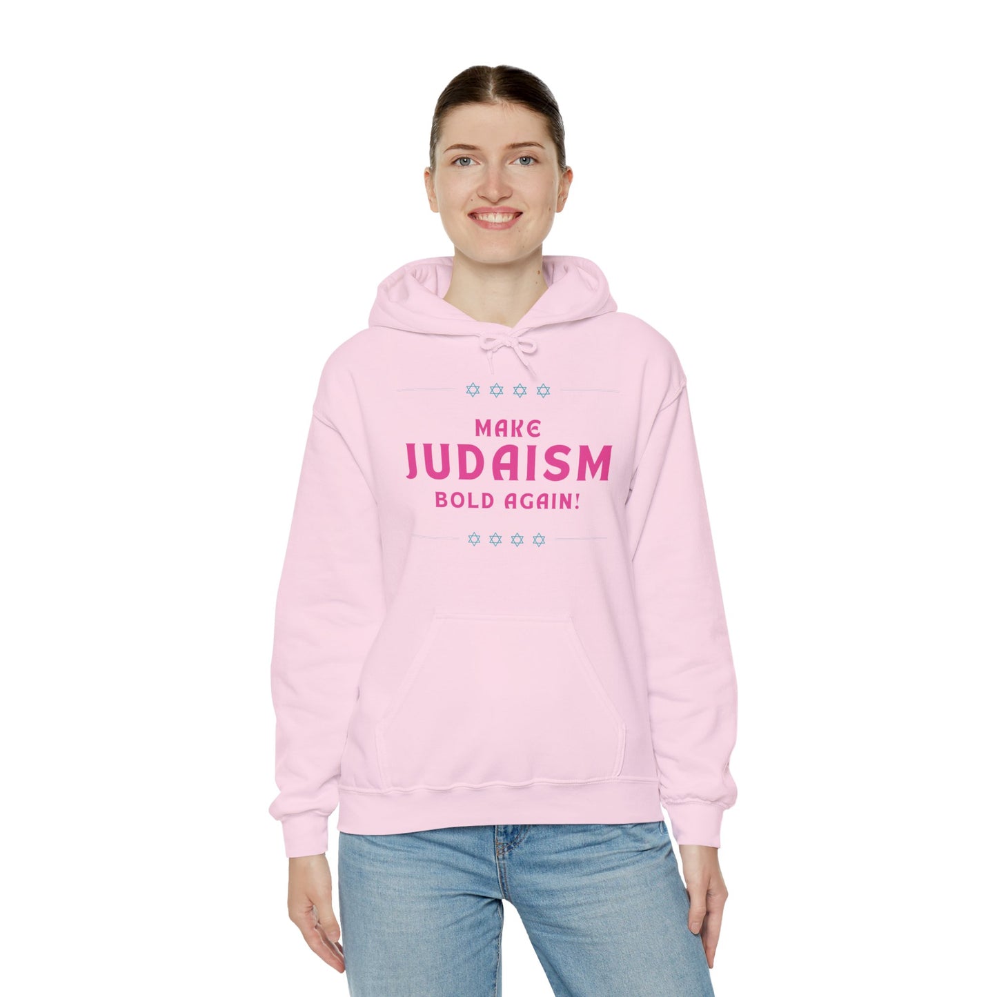 Make Judaism Bold Again! (Unisex) hoodie - Jewish/Israel Pride