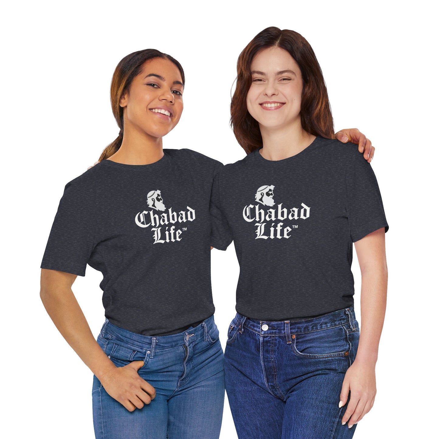 Chabad Life Unisex Jersey Tee (logo)