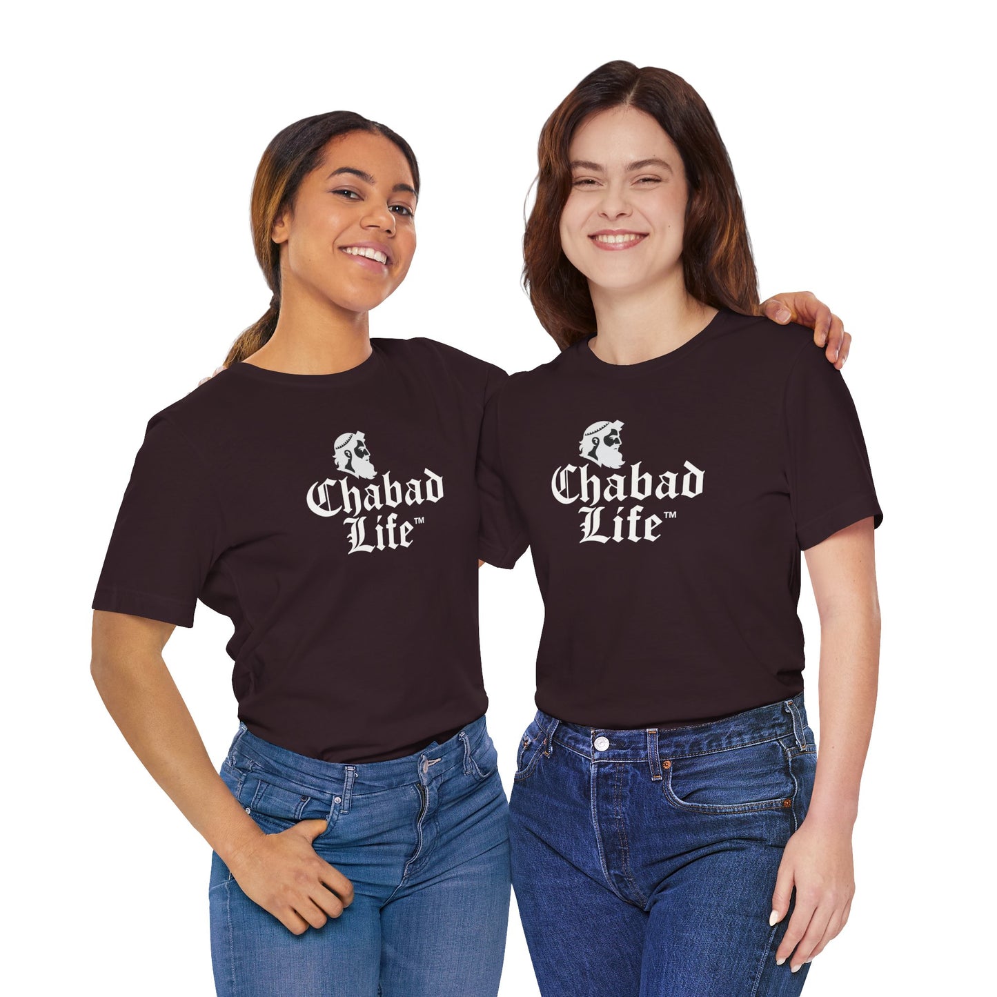 Chabad Life Unisex Jersey Tee (logo)