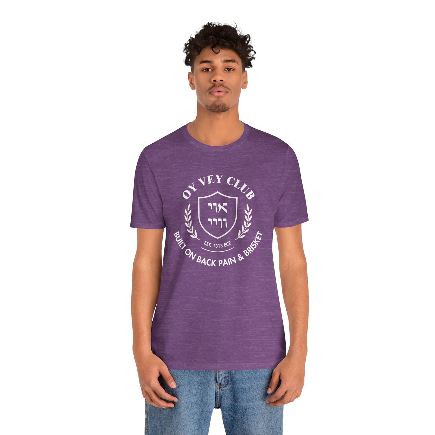 OY VEY CLUB Jewish Pride Unisex Tee Shirt