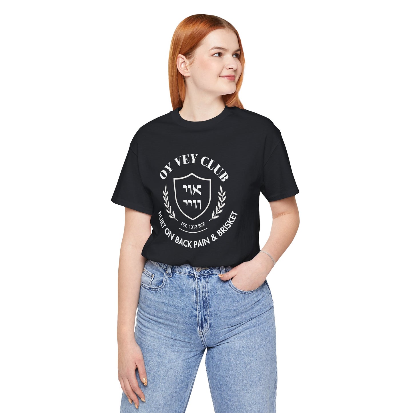 OY VEY CLUB Jewish Pride Unisex Tee Shirt