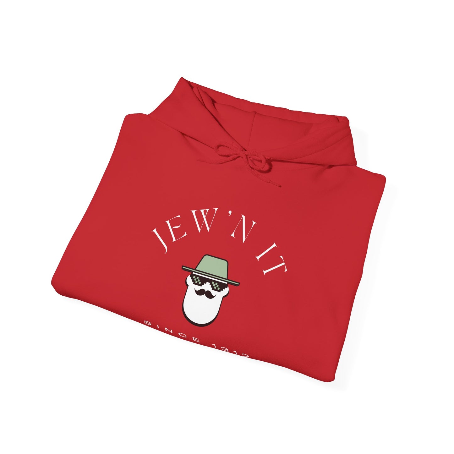 Jew'n it since 1312 BCE (Unisex) hoodie - Jewish Pride