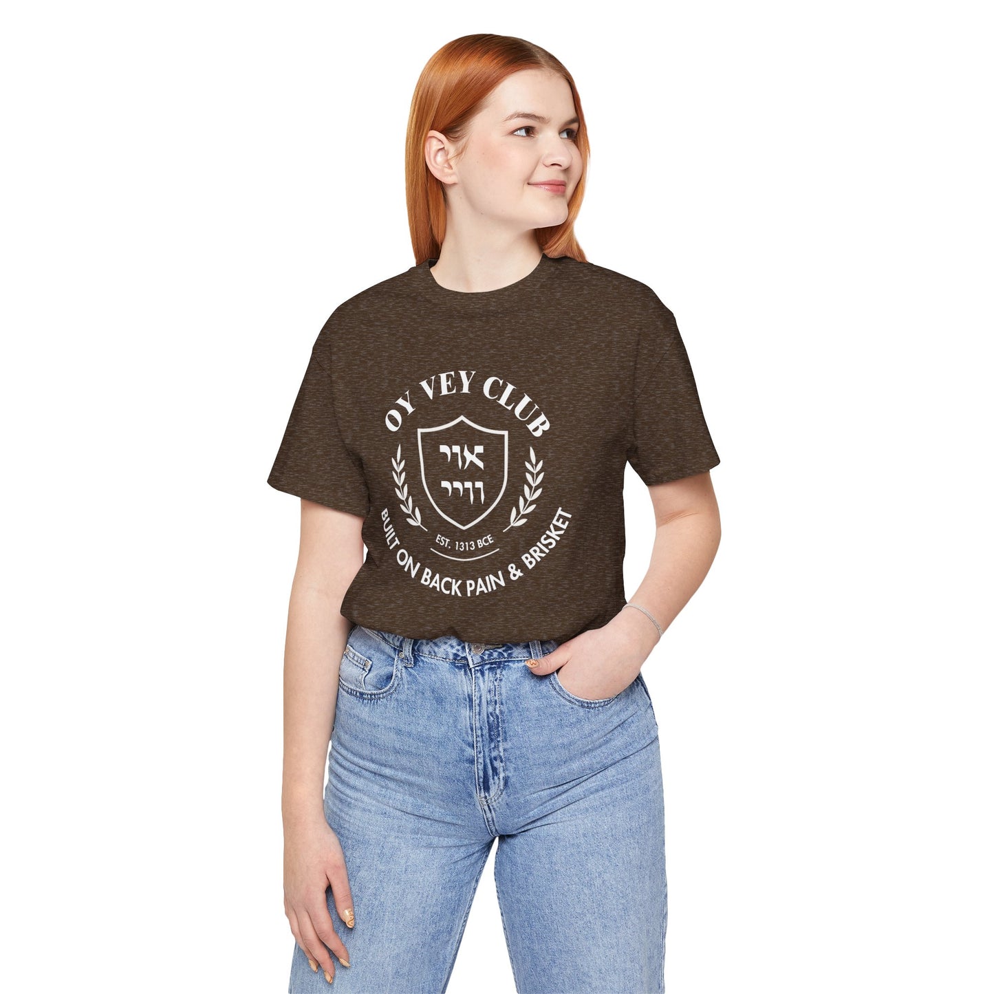 OY VEY CLUB Jewish Pride Unisex Tee Shirt