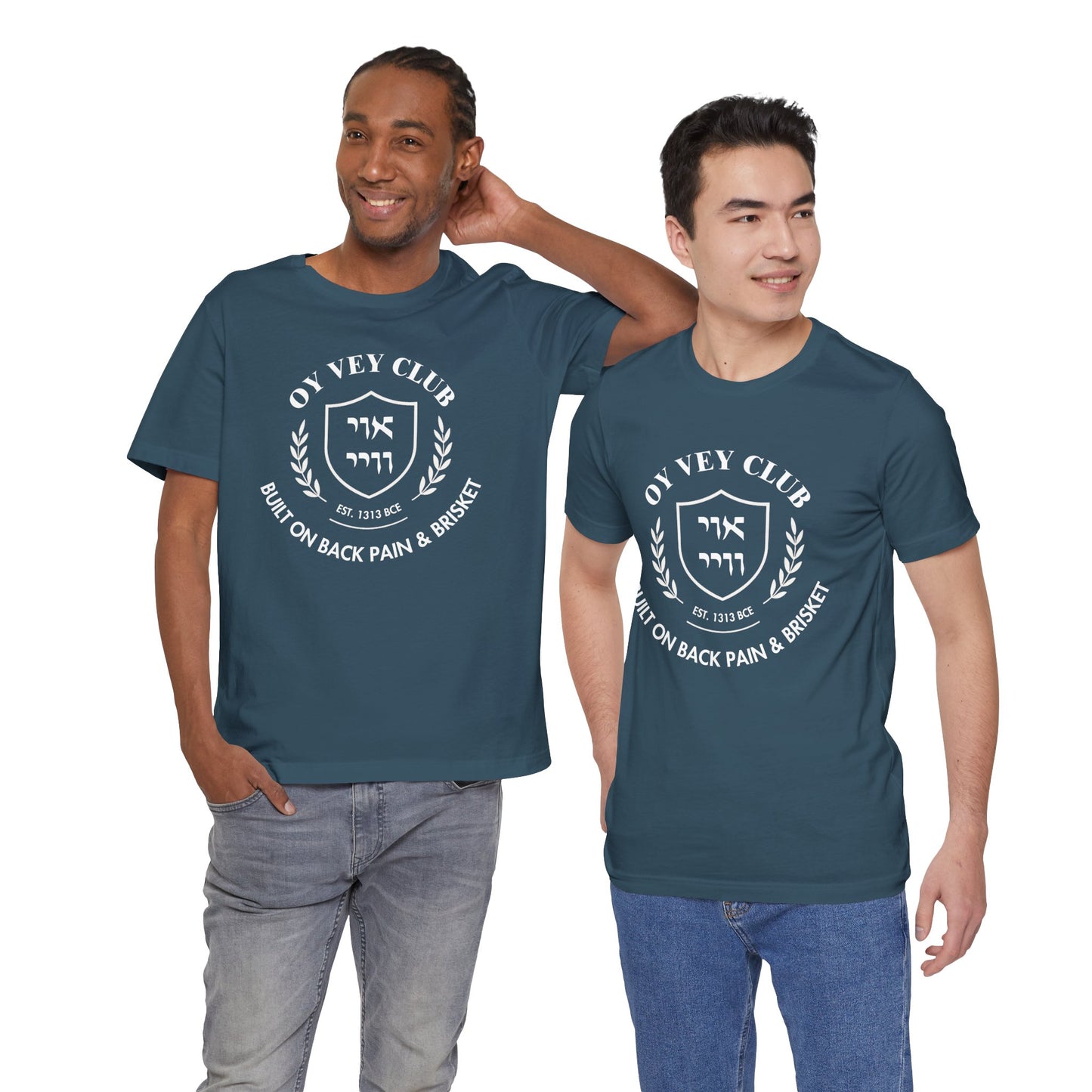 OY VEY CLUB Jewish Pride Unisex Tee Shirt