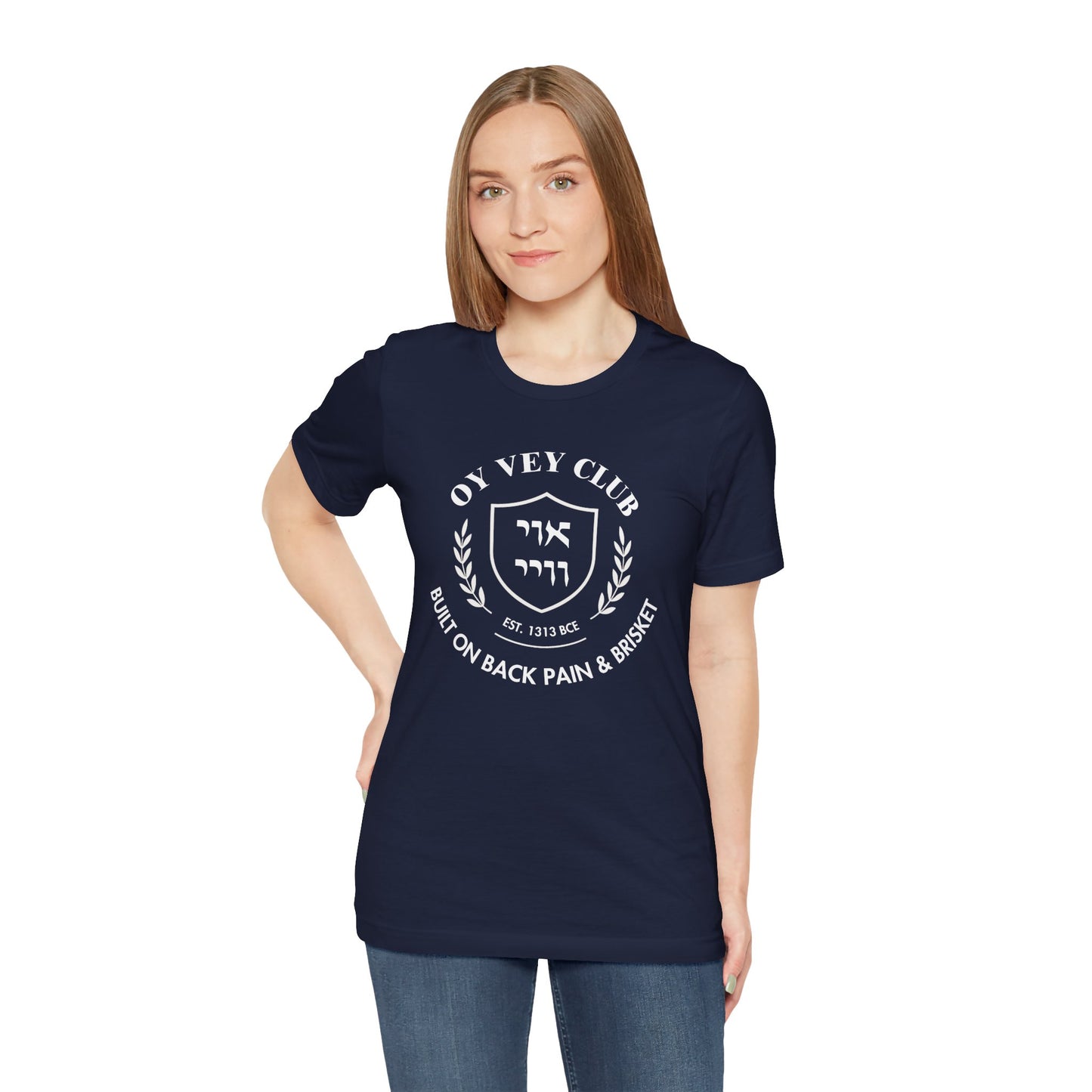 OY VEY CLUB Jewish Pride Unisex Tee Shirt