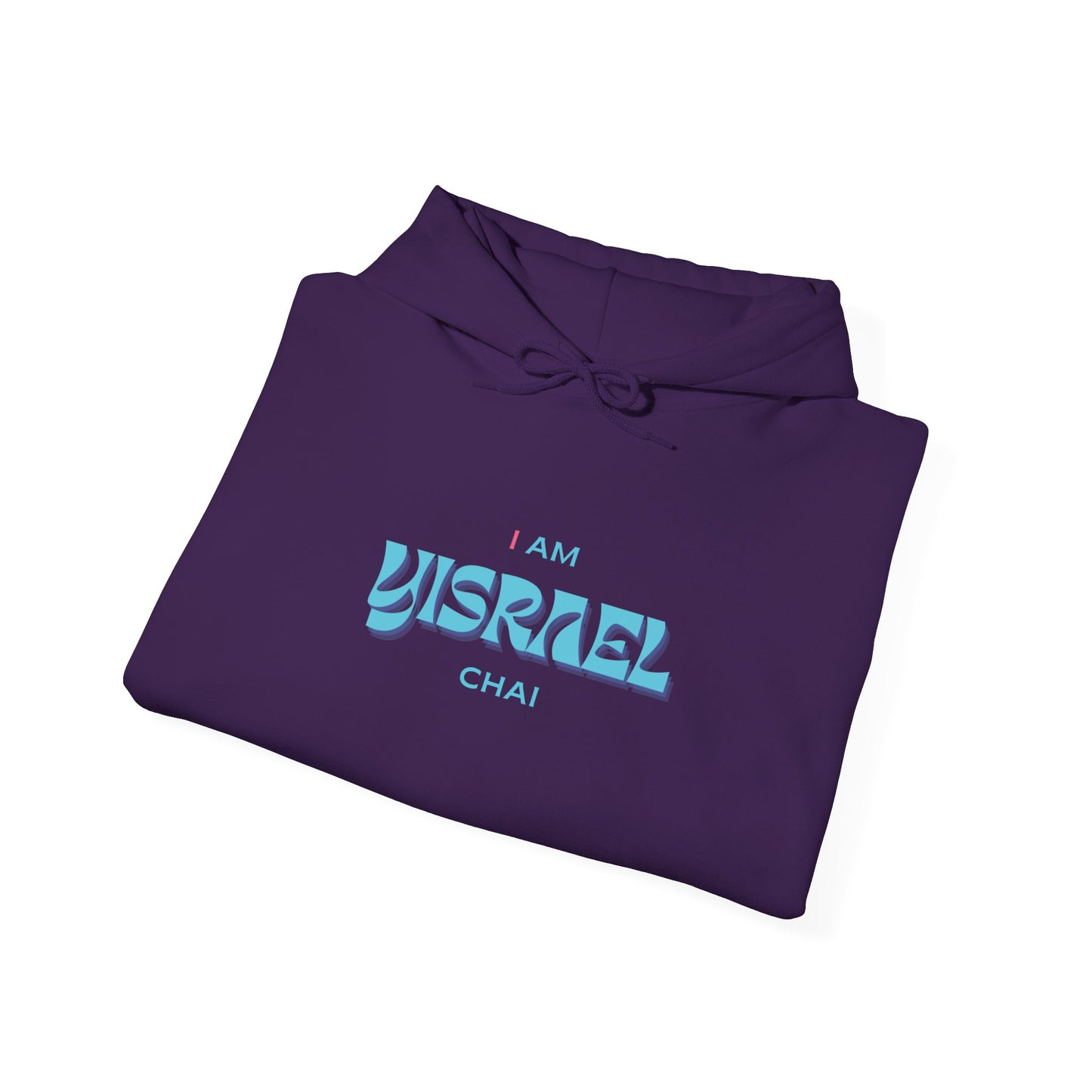I "Am Israel Chai" (Unisex) hoodie - Jewish Pride