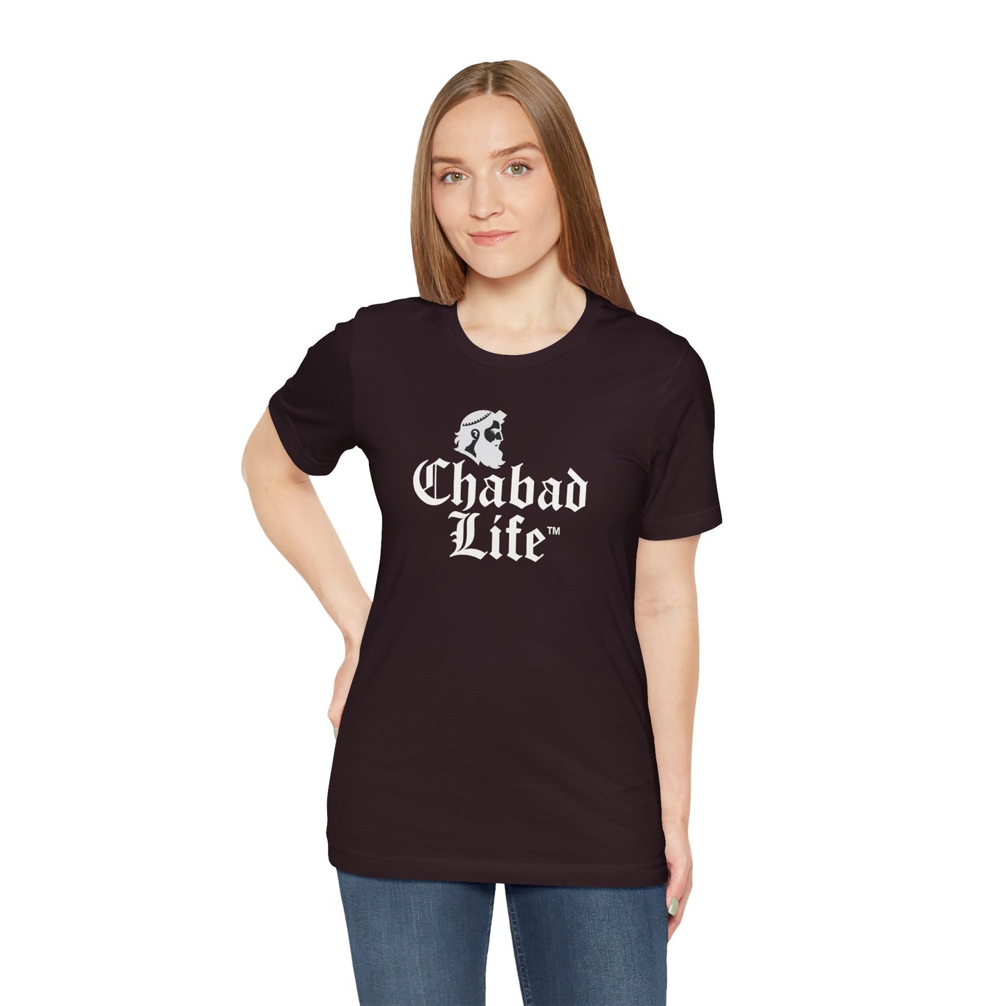 Chabad Life Unisex Jersey Tee (logo)