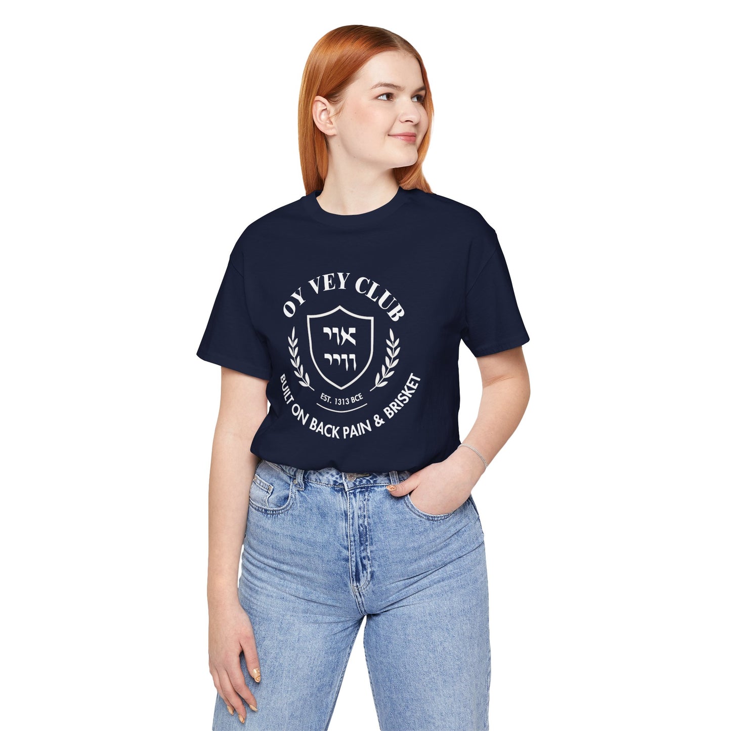 OY VEY CLUB Jewish Pride Unisex Tee Shirt
