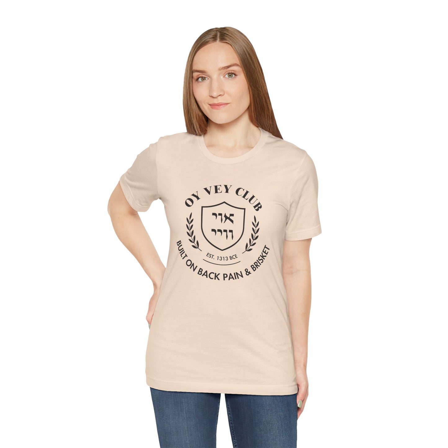 OY VEY CLUB Jewish Pride Unisex Tee Shirt