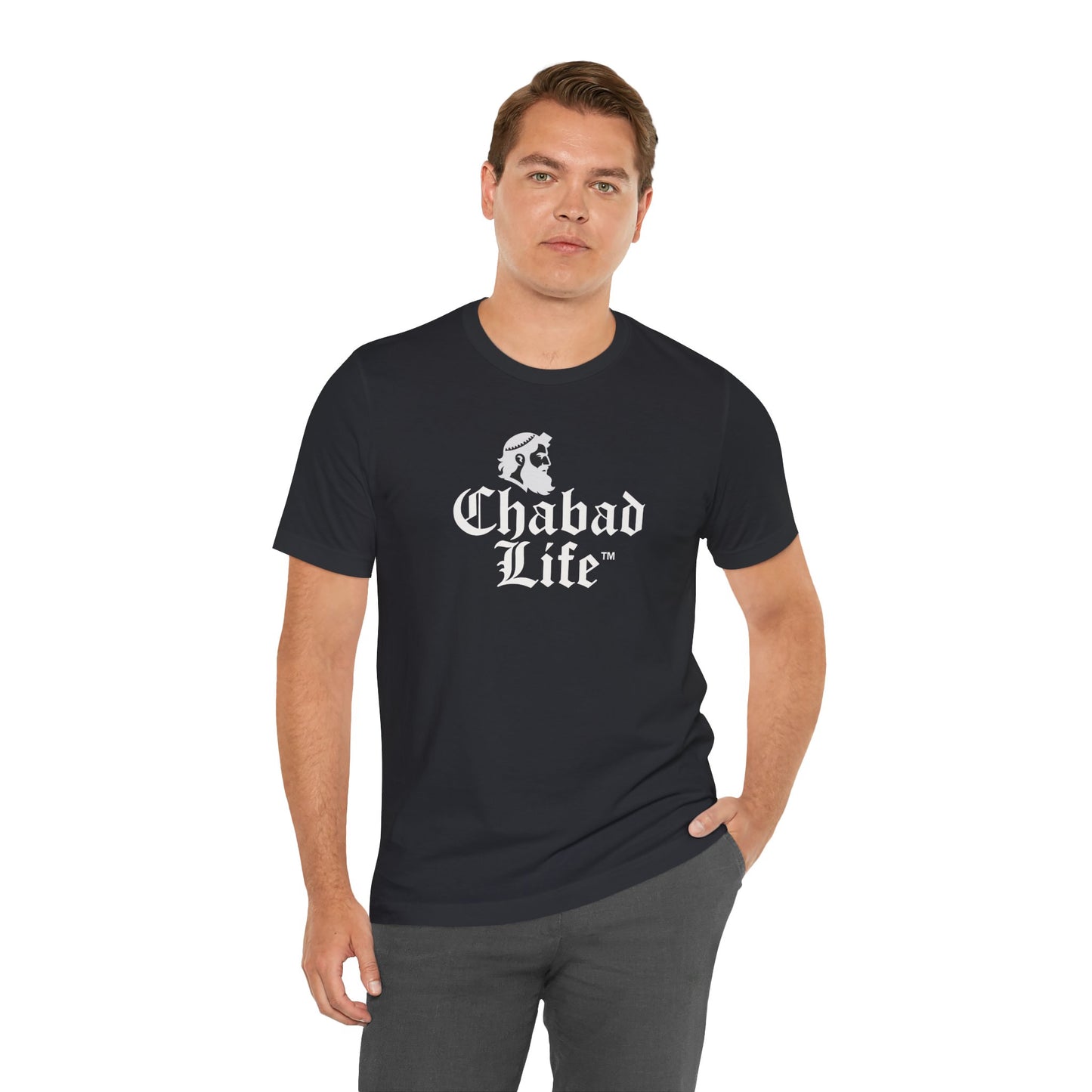 Chabad Life Unisex Jersey Tee (logo)