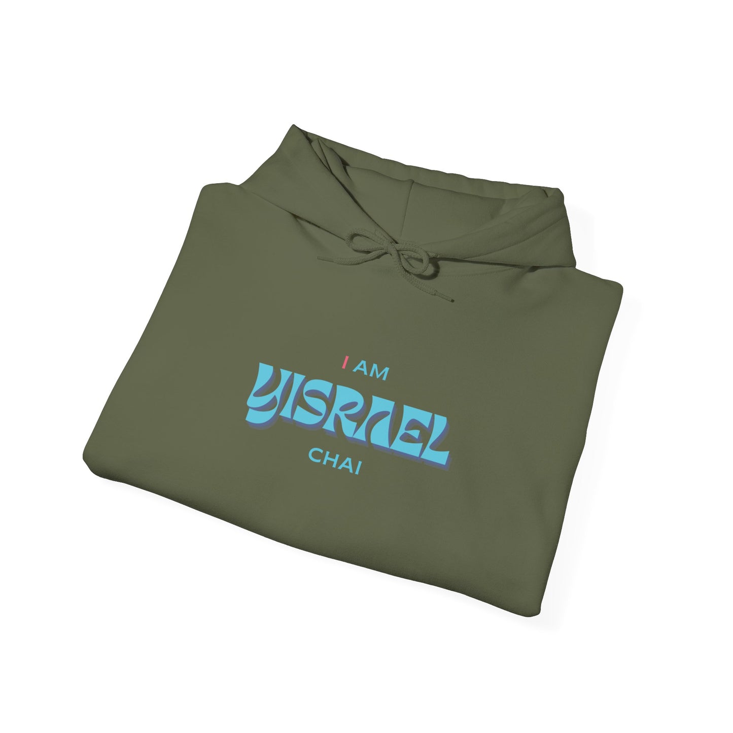 I "Am Israel Chai" (Unisex) hoodie - Jewish Pride