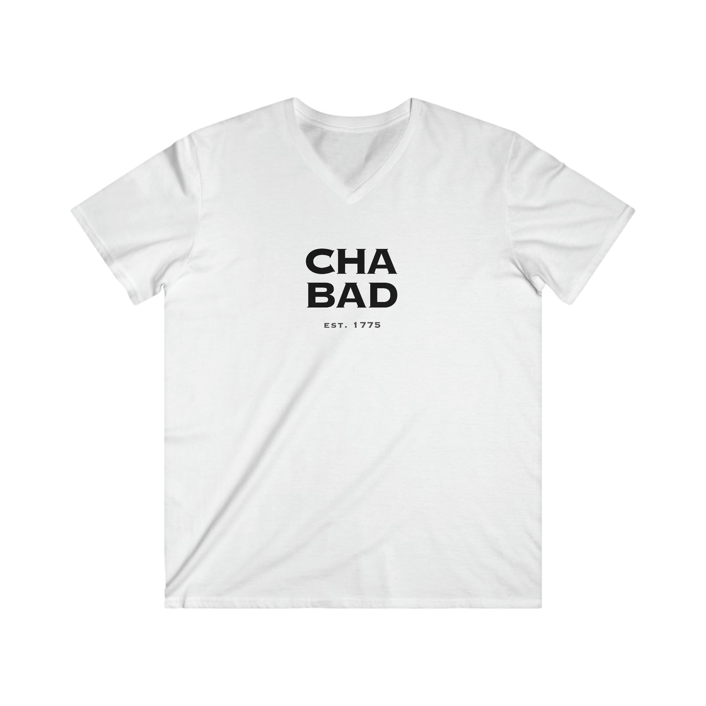 CHABAD Classic White V-Neck