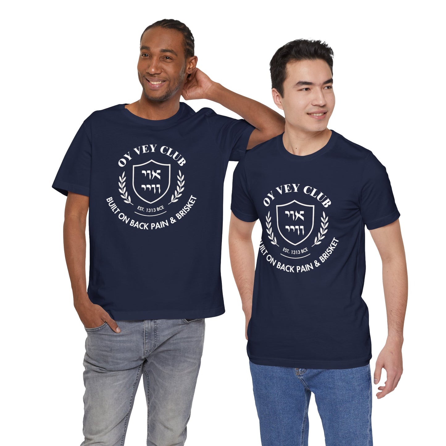 OY VEY CLUB Jewish Pride Unisex Tee Shirt