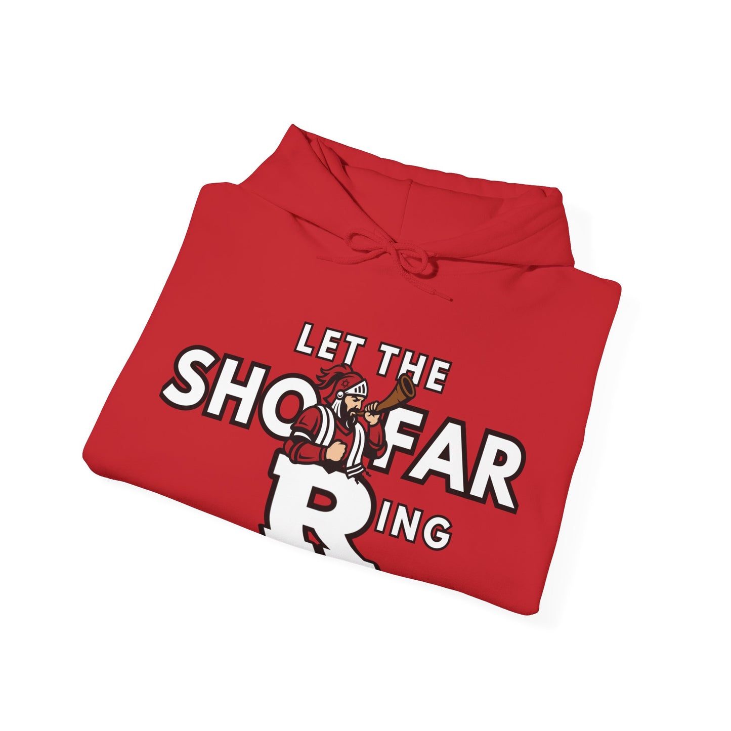 Rutgers (Unisex) hoodie - "Let the Shofar ring!" - Jewish Pride
