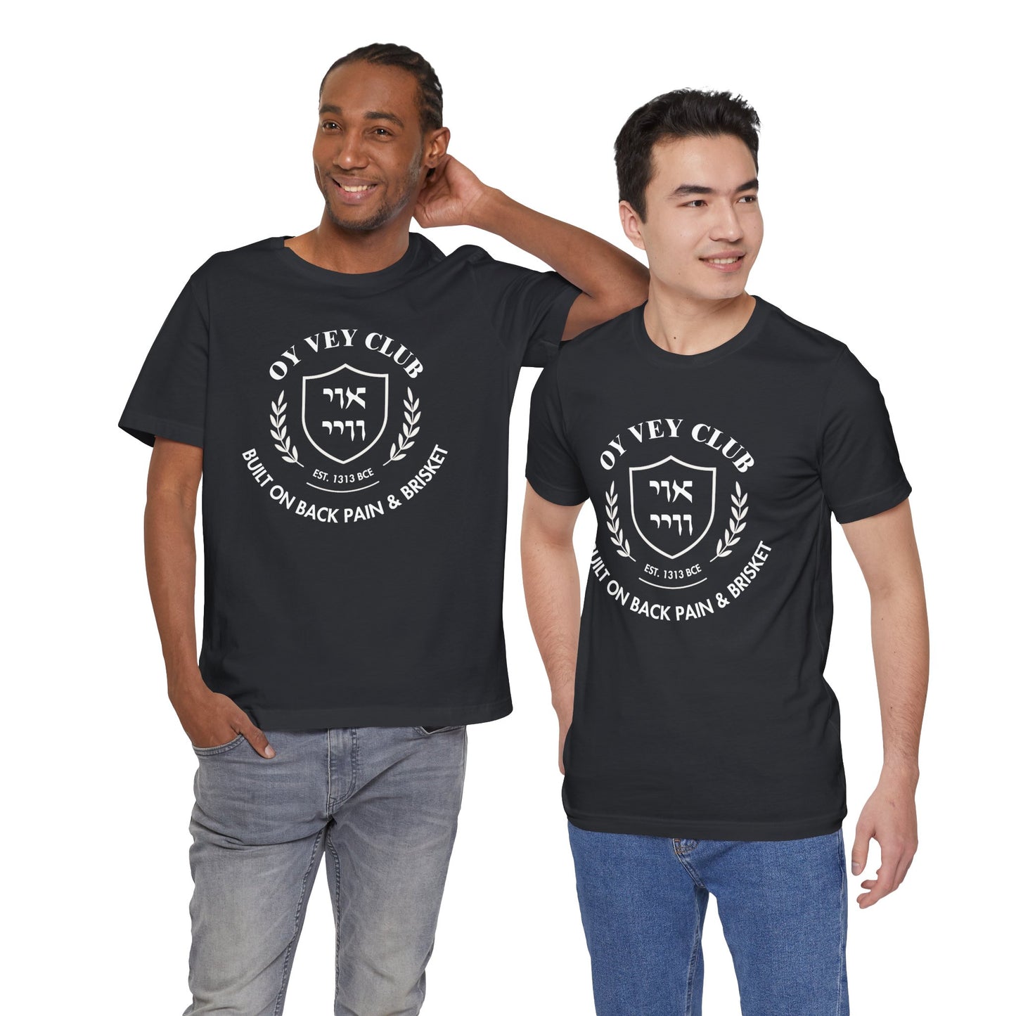 OY VEY CLUB Jewish Pride Unisex Tee Shirt