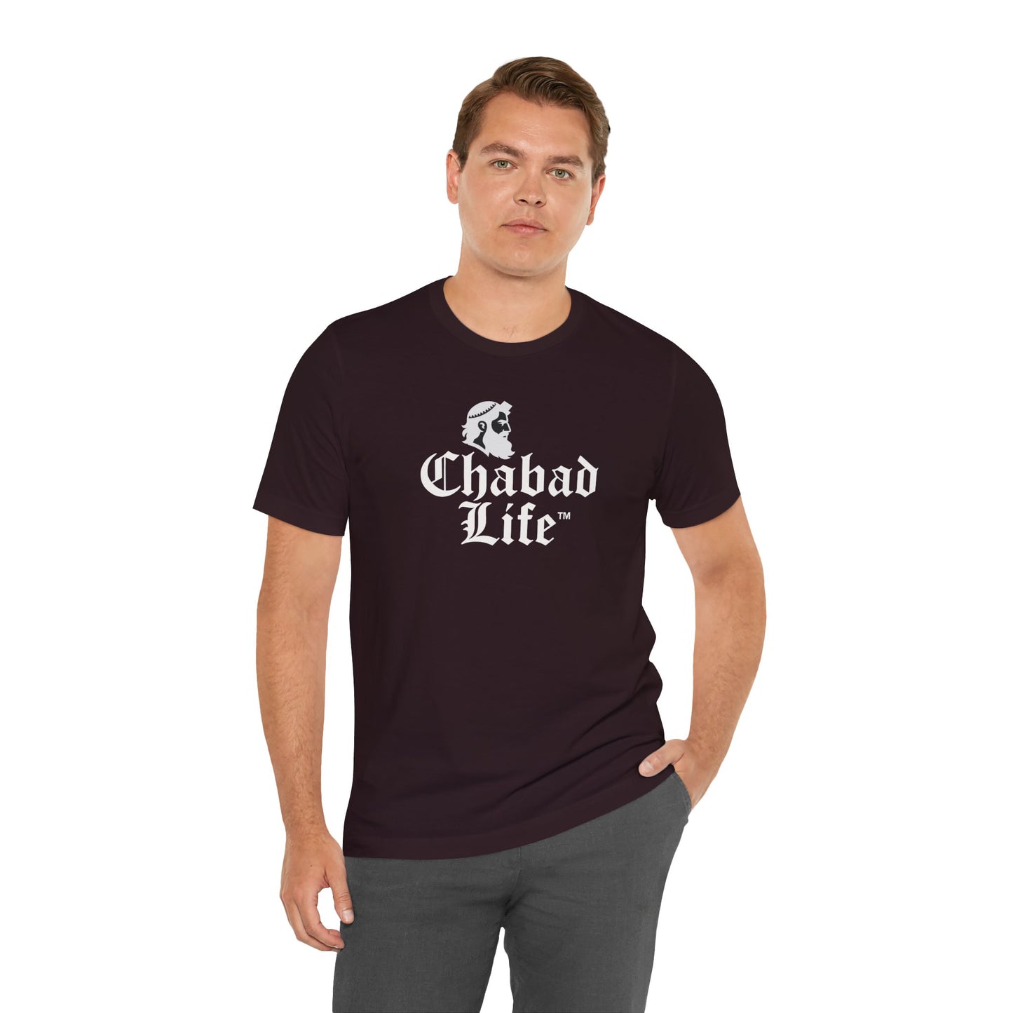 Chabad Life Unisex Jersey Tee (logo)