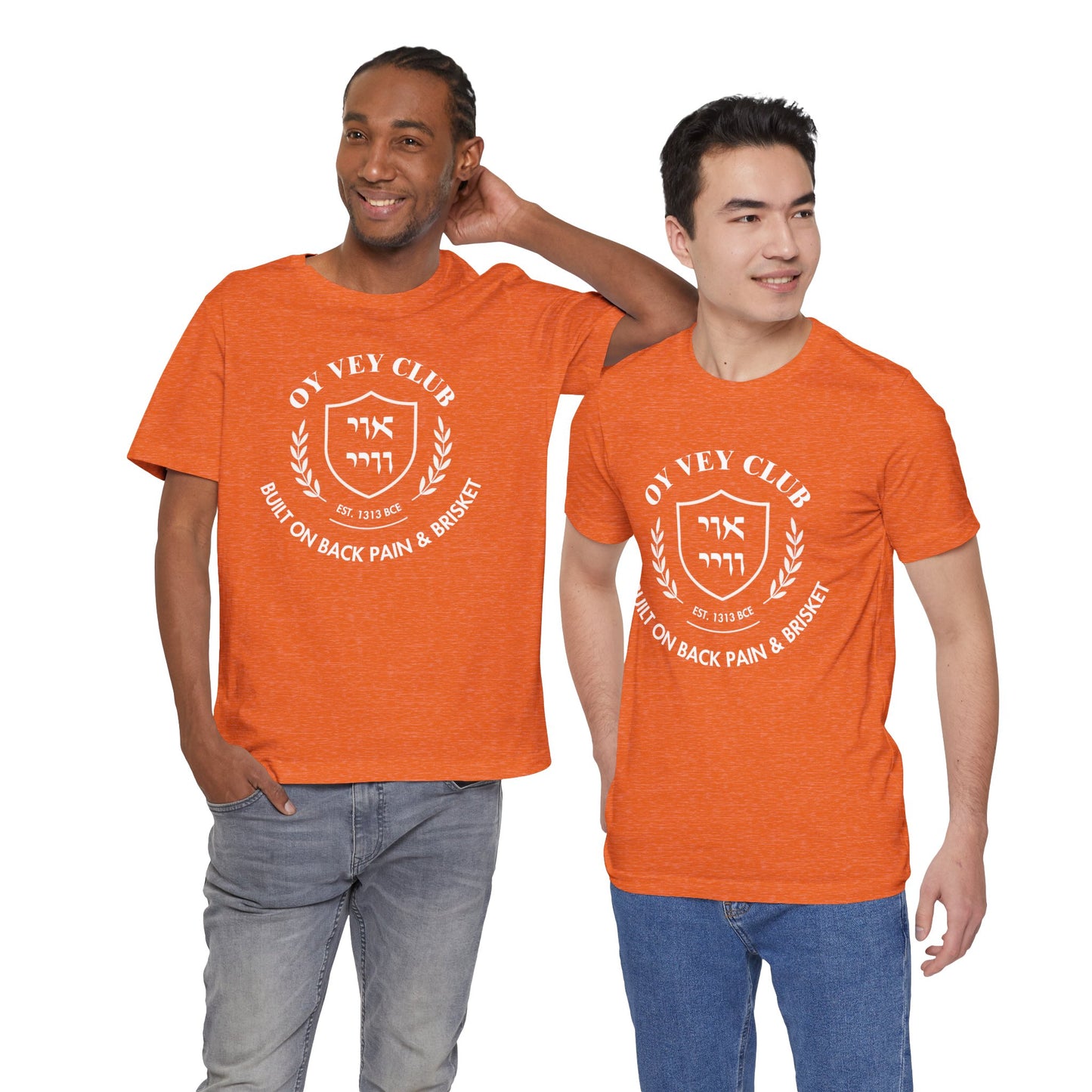 OY VEY CLUB Jewish Pride Unisex Tee Shirt