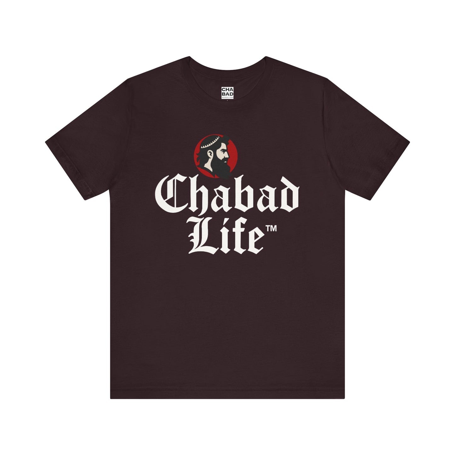 Chabad Life Unisex Jersey Tee (red logo)