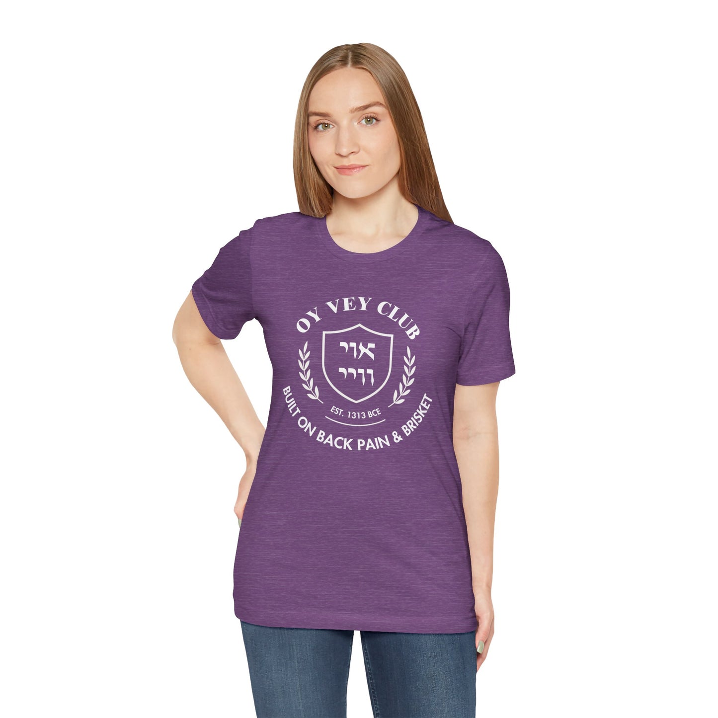 OY VEY CLUB Jewish Pride Unisex Tee Shirt