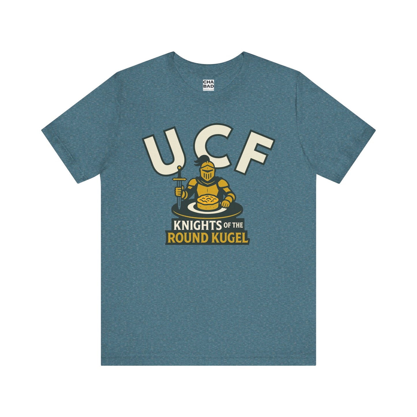 UCF Unisex Jersey Tee - "Knights of the round kugel"