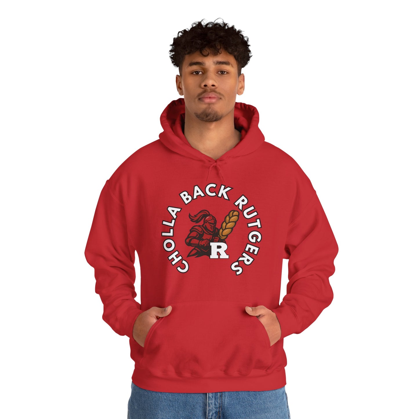 Rutgers (Unisex) hoodie - "C-holla back" - Jewish Pride