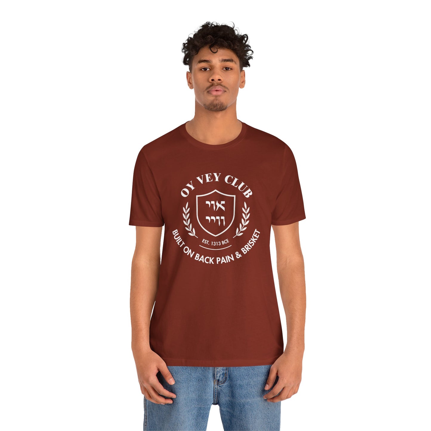 OY VEY CLUB Jewish Pride Unisex Tee Shirt