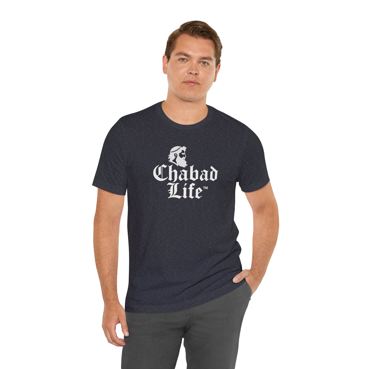 Chabad Life Unisex Jersey Tee (logo)
