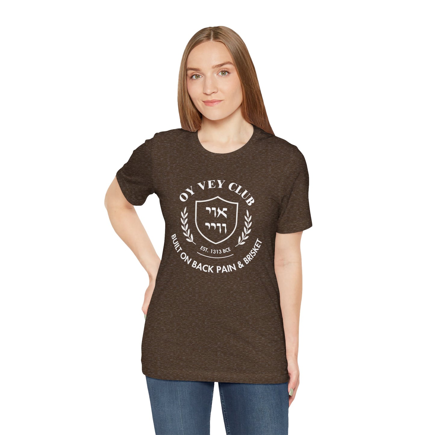 OY VEY CLUB Jewish Pride Unisex Tee Shirt