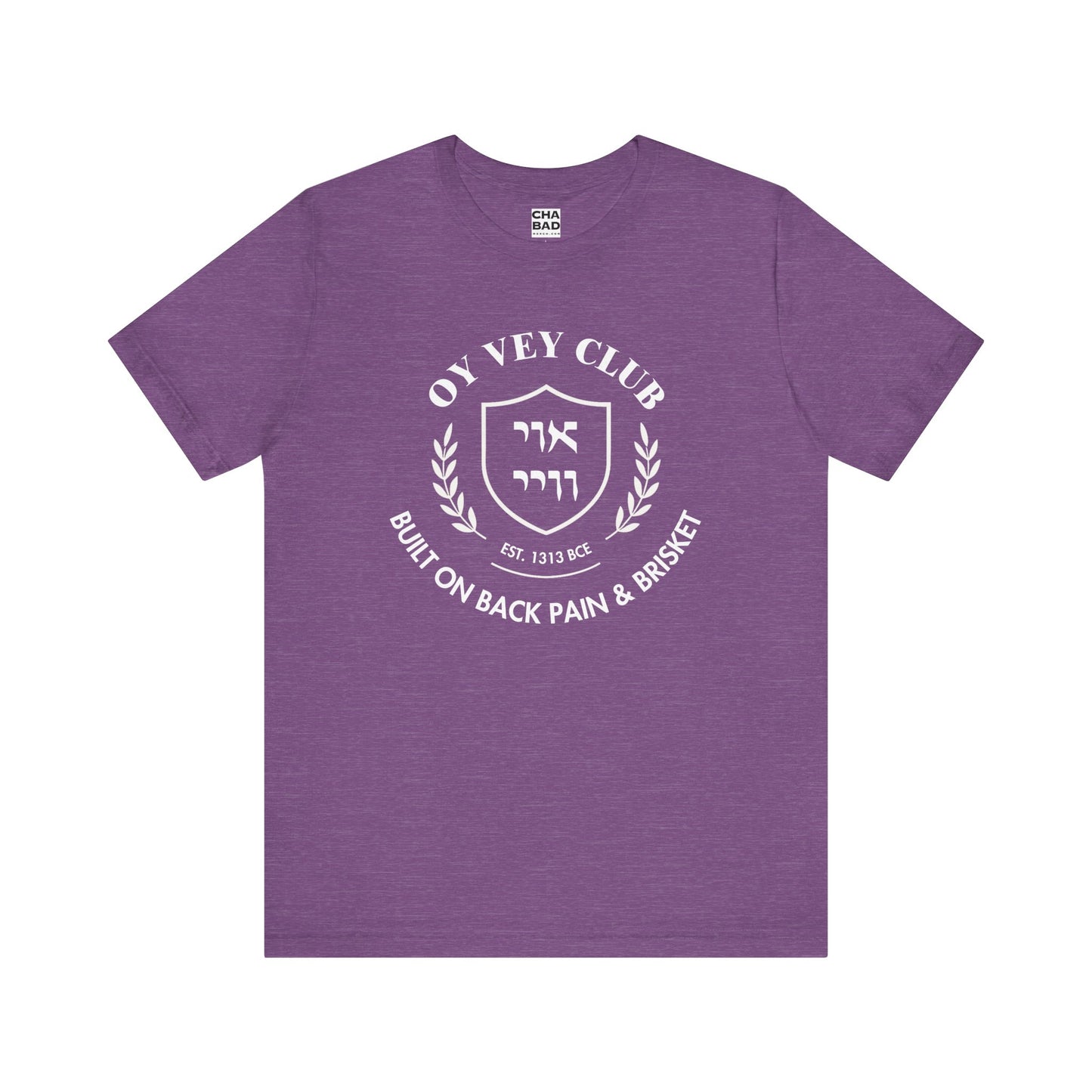 OY VEY CLUB Jewish Pride Unisex Tee Shirt