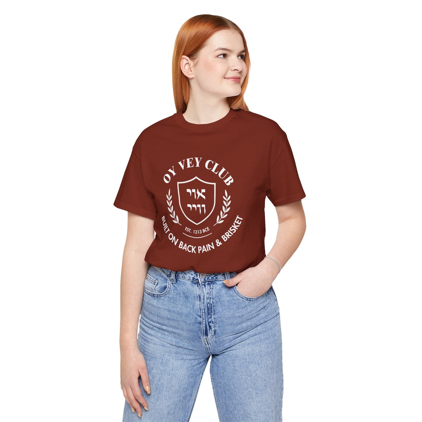 OY VEY CLUB Jewish Pride Unisex Tee Shirt