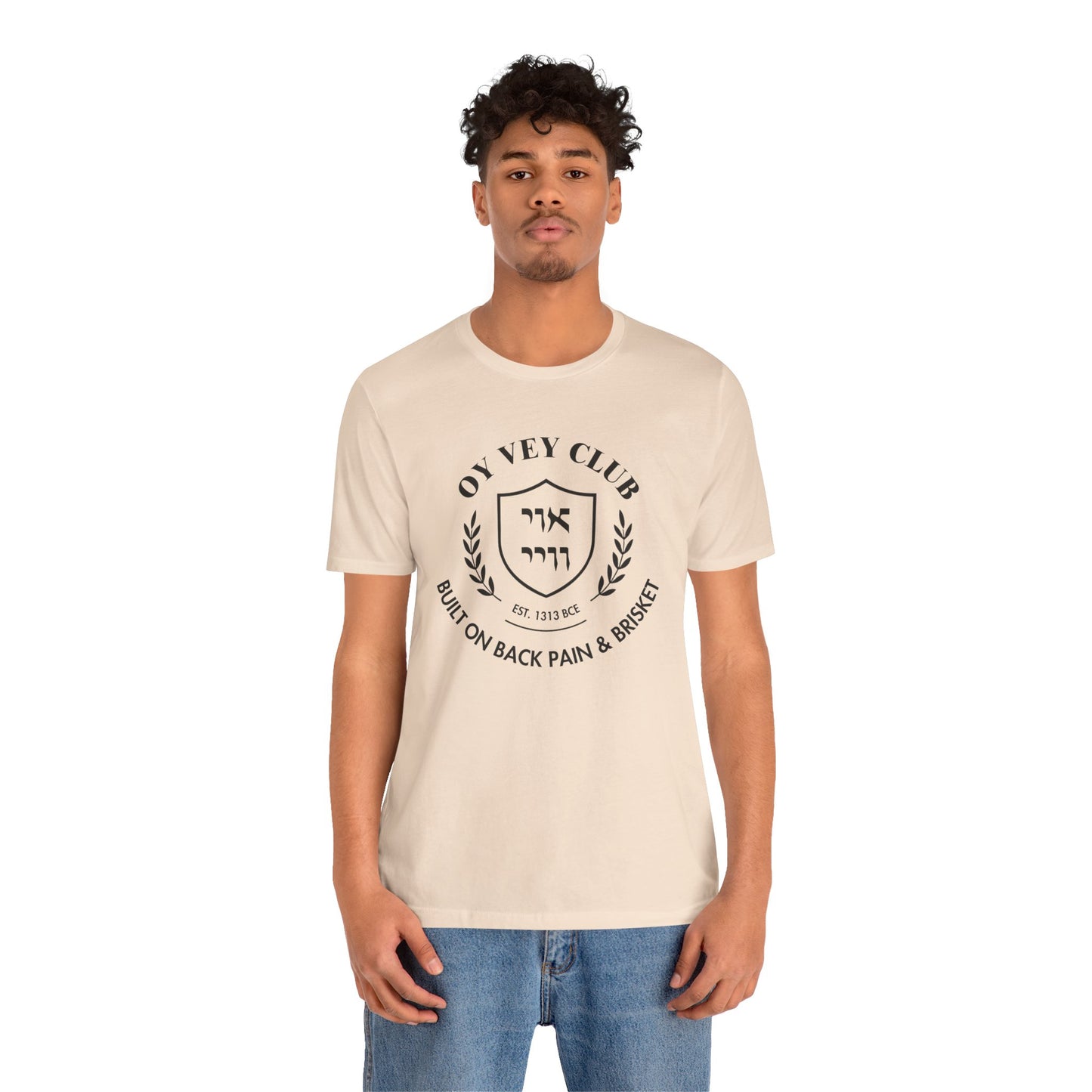 OY VEY CLUB Jewish Pride Unisex Tee Shirt