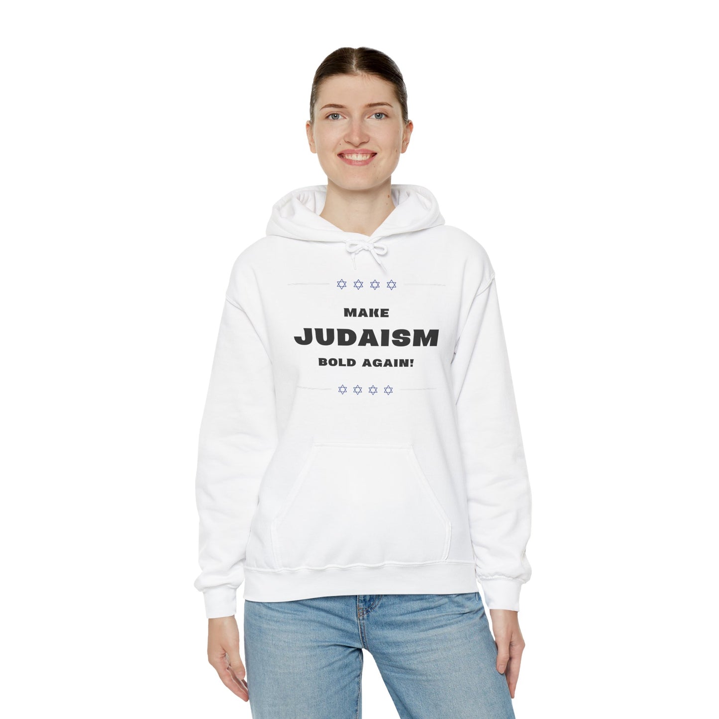 Make Judaism Bold Again! (Unisex) hoodie - Jewish/Israel Pride