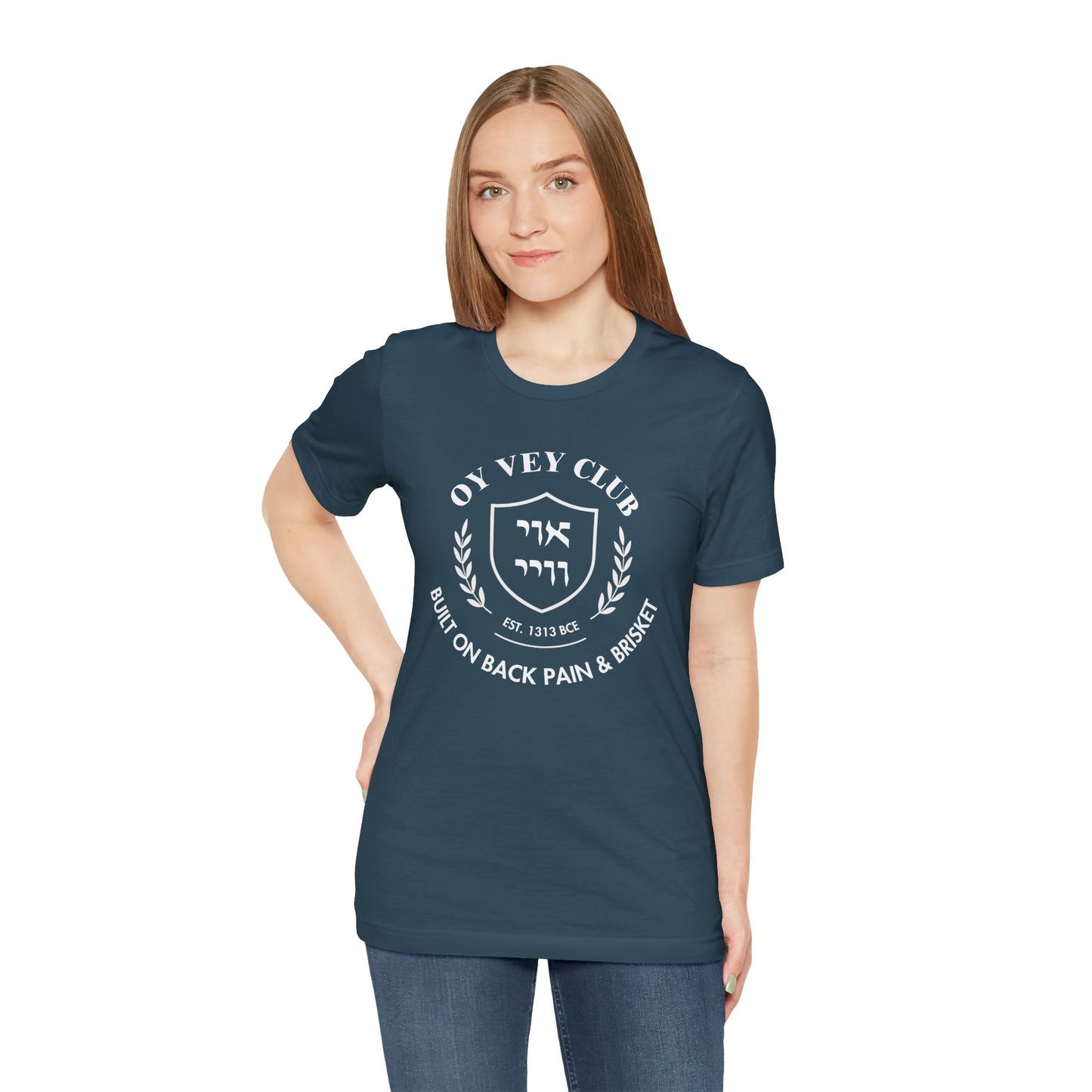 OY VEY CLUB Jewish Pride Unisex Tee Shirt