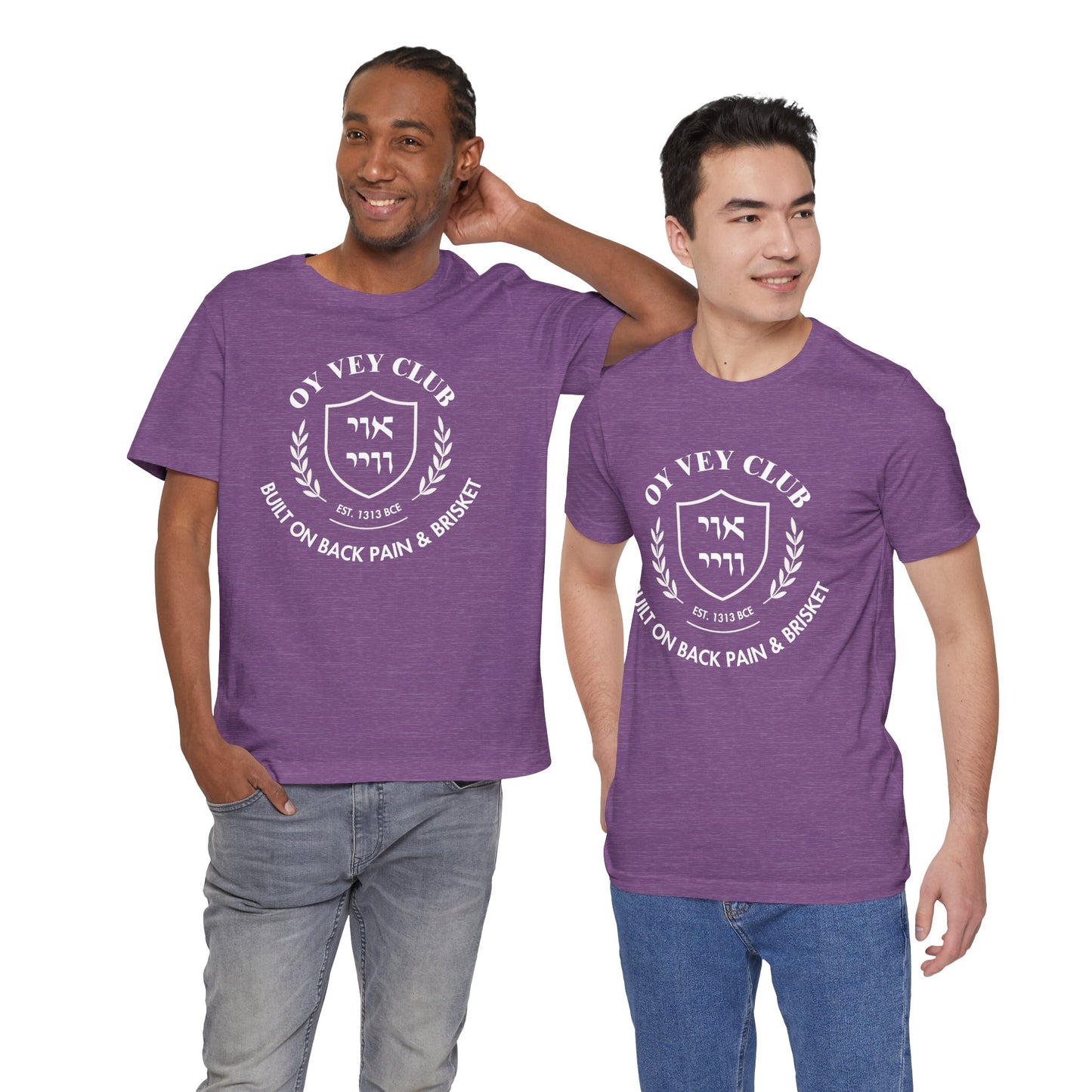 OY VEY CLUB Jewish Pride Unisex Tee Shirt