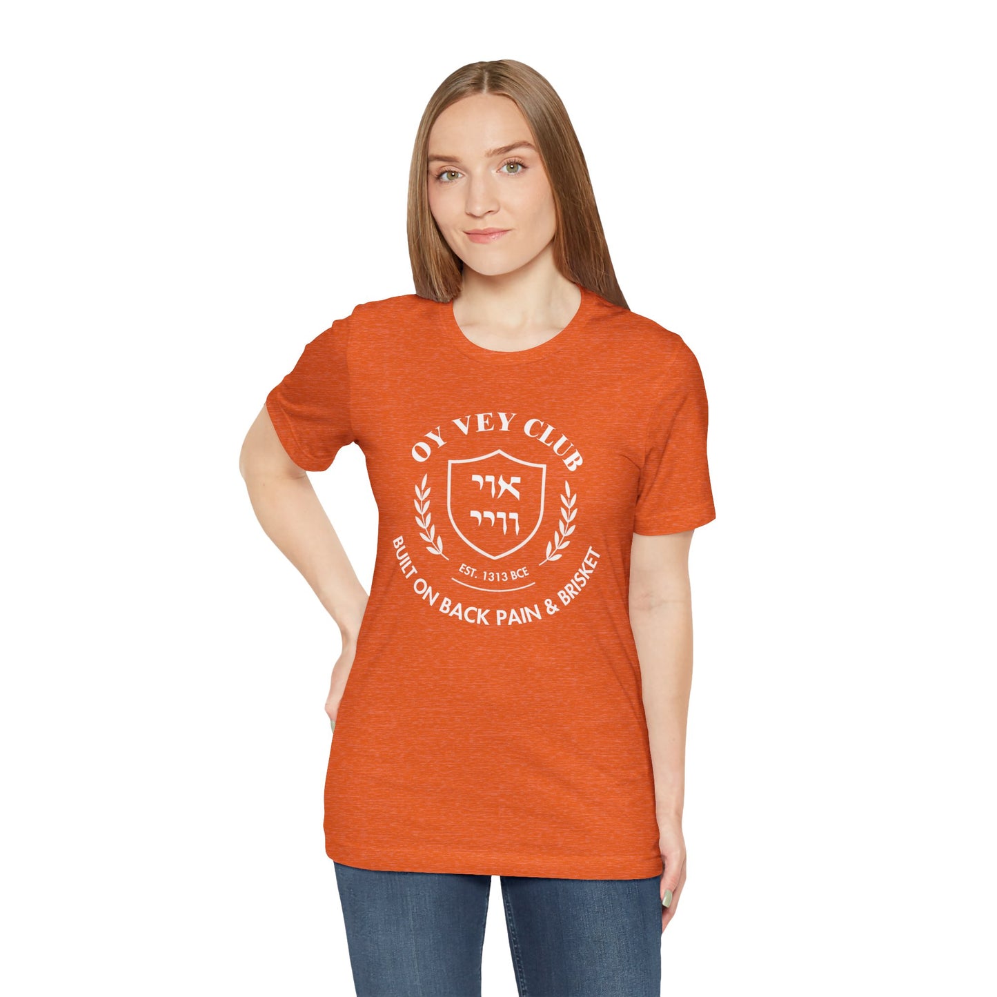 OY VEY CLUB Jewish Pride Unisex Tee Shirt