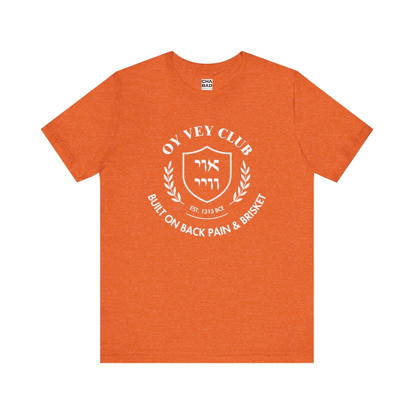 OY VEY CLUB Jewish Pride Unisex Tee Shirt