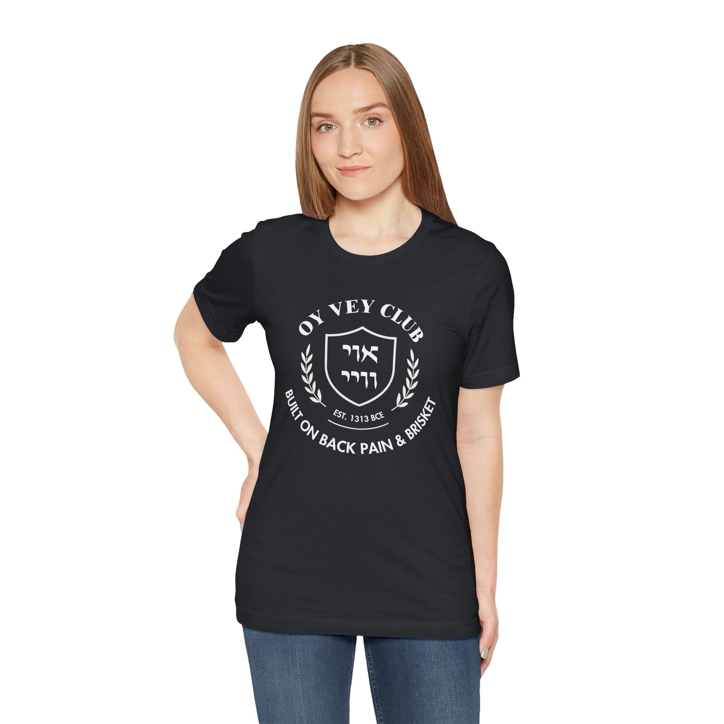 OY VEY CLUB Jewish Pride Unisex Tee Shirt