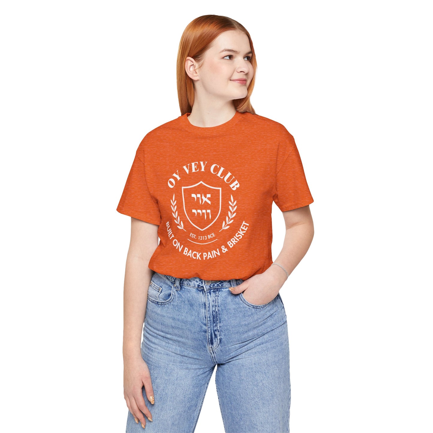 OY VEY CLUB Jewish Pride Unisex Tee Shirt