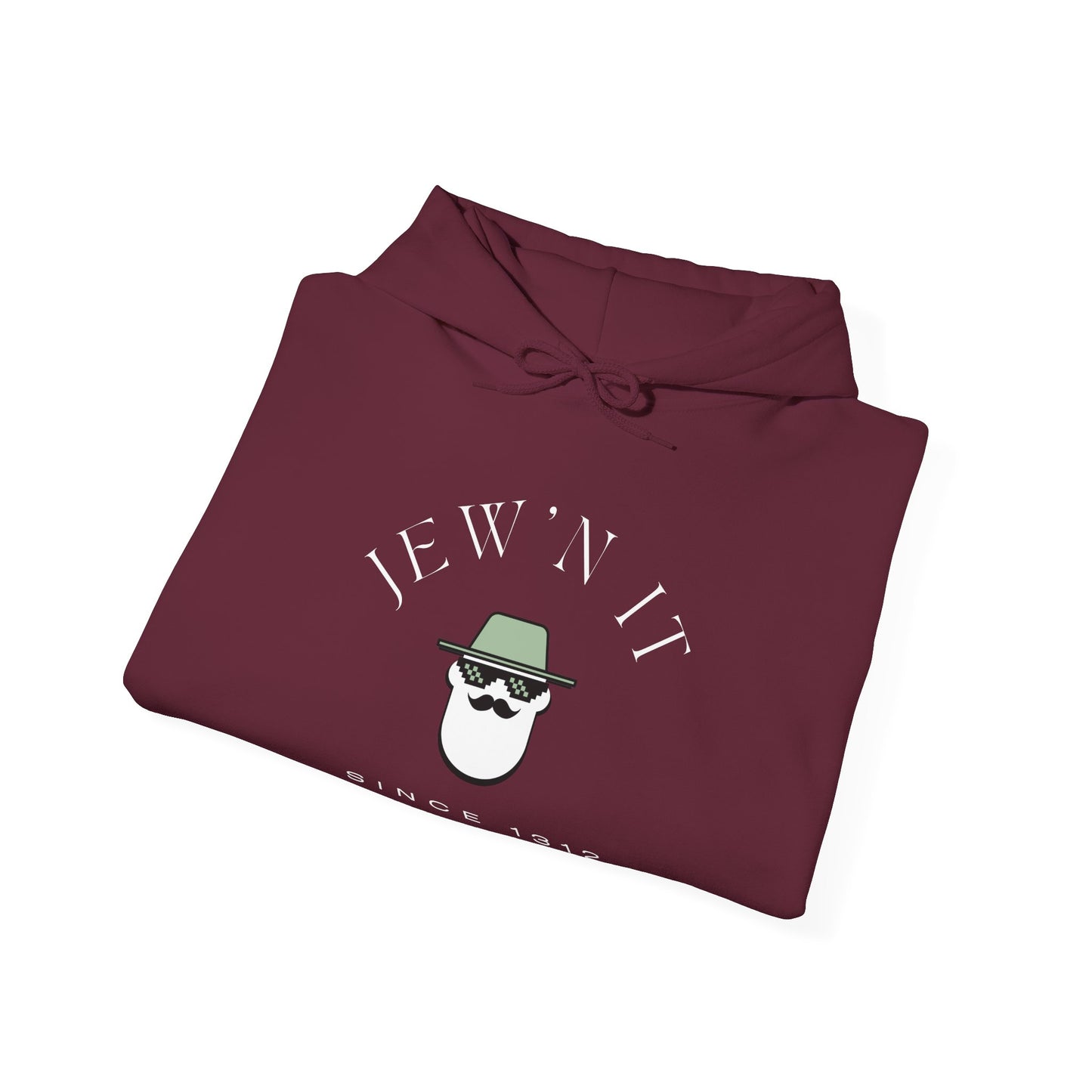 Jew'n it since 1312 BCE (Unisex) hoodie - Jewish Pride