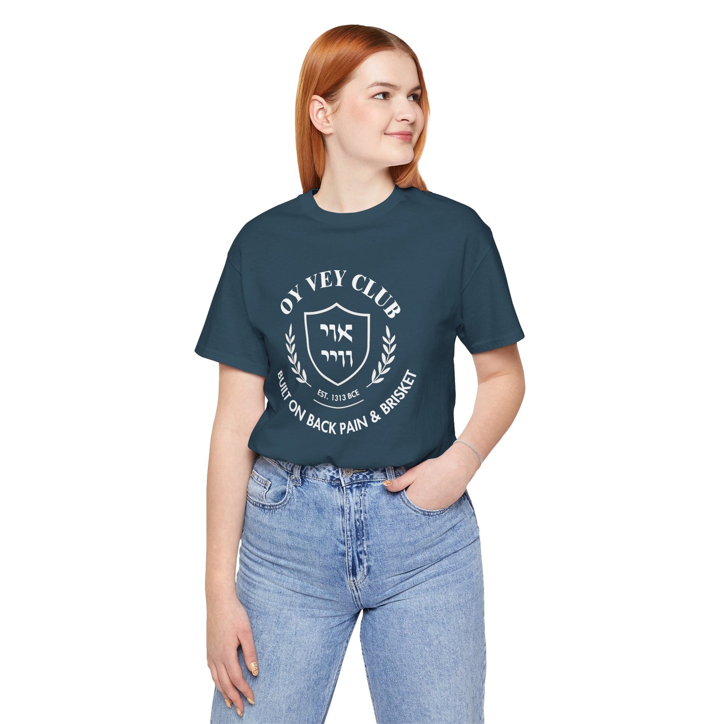 OY VEY CLUB Jewish Pride Unisex Tee Shirt