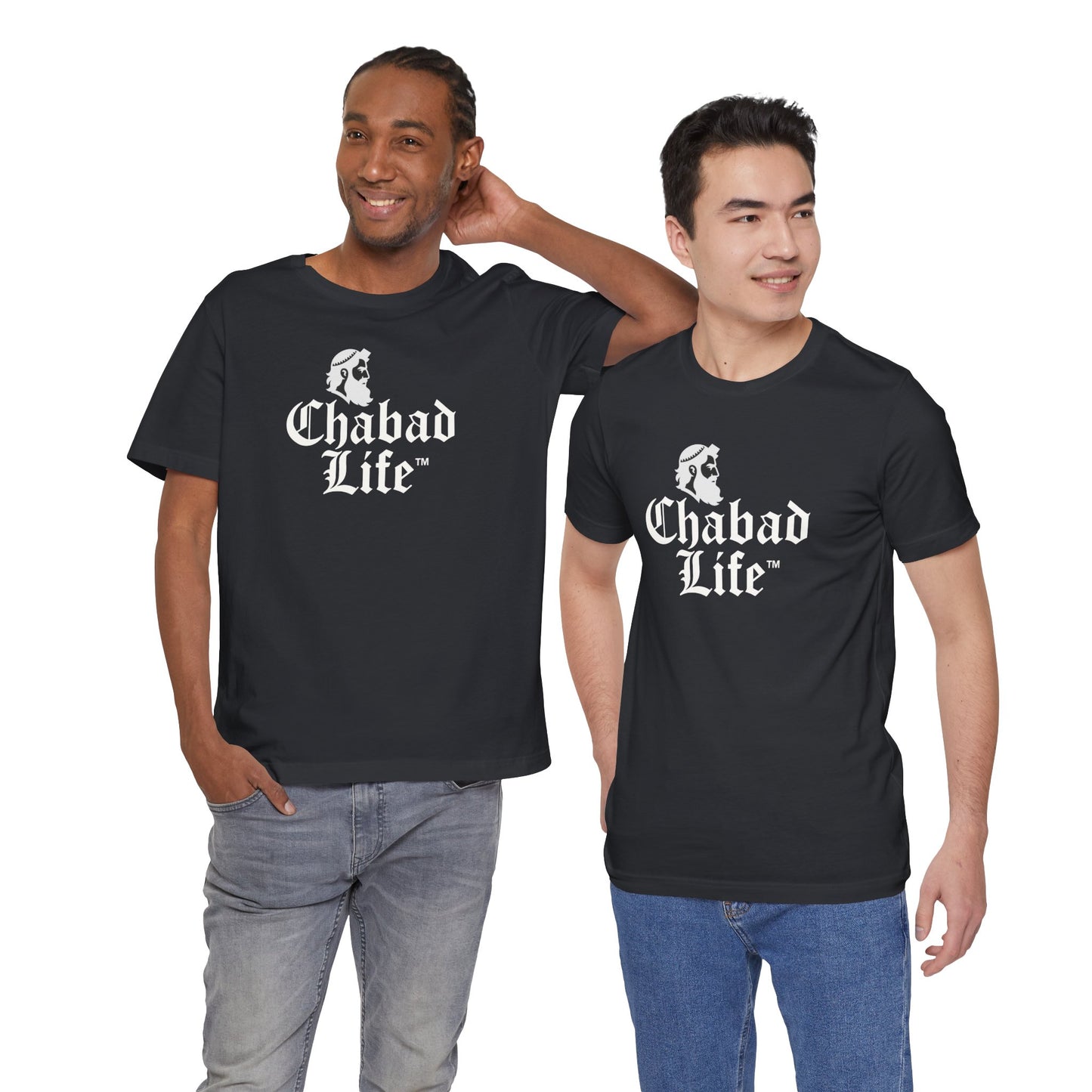 Chabad Life Unisex Jersey Tee (logo)
