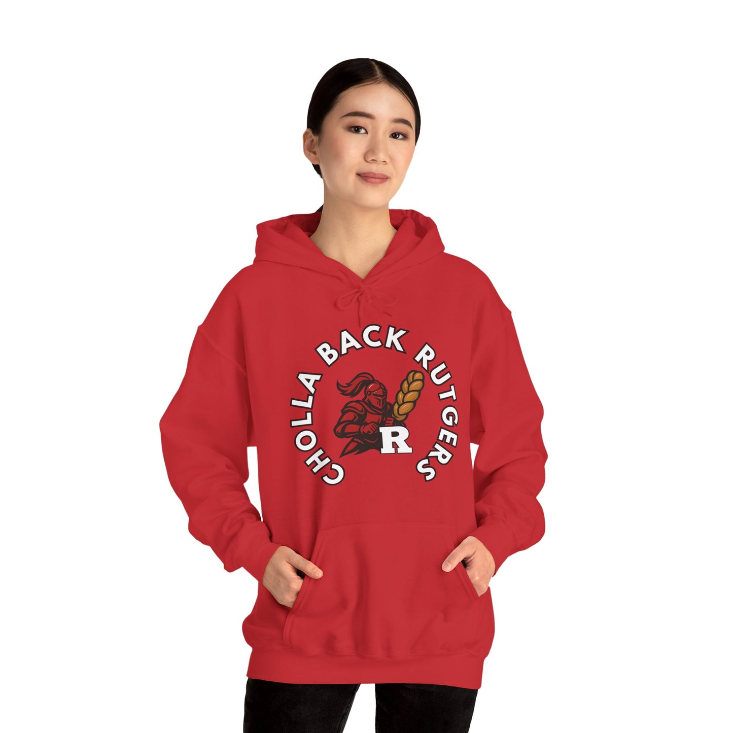 Rutgers (Unisex) hoodie - "C-holla back" - Jewish Pride