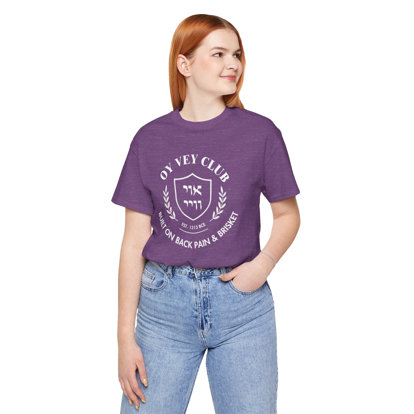OY VEY CLUB Jewish Pride Unisex Tee Shirt