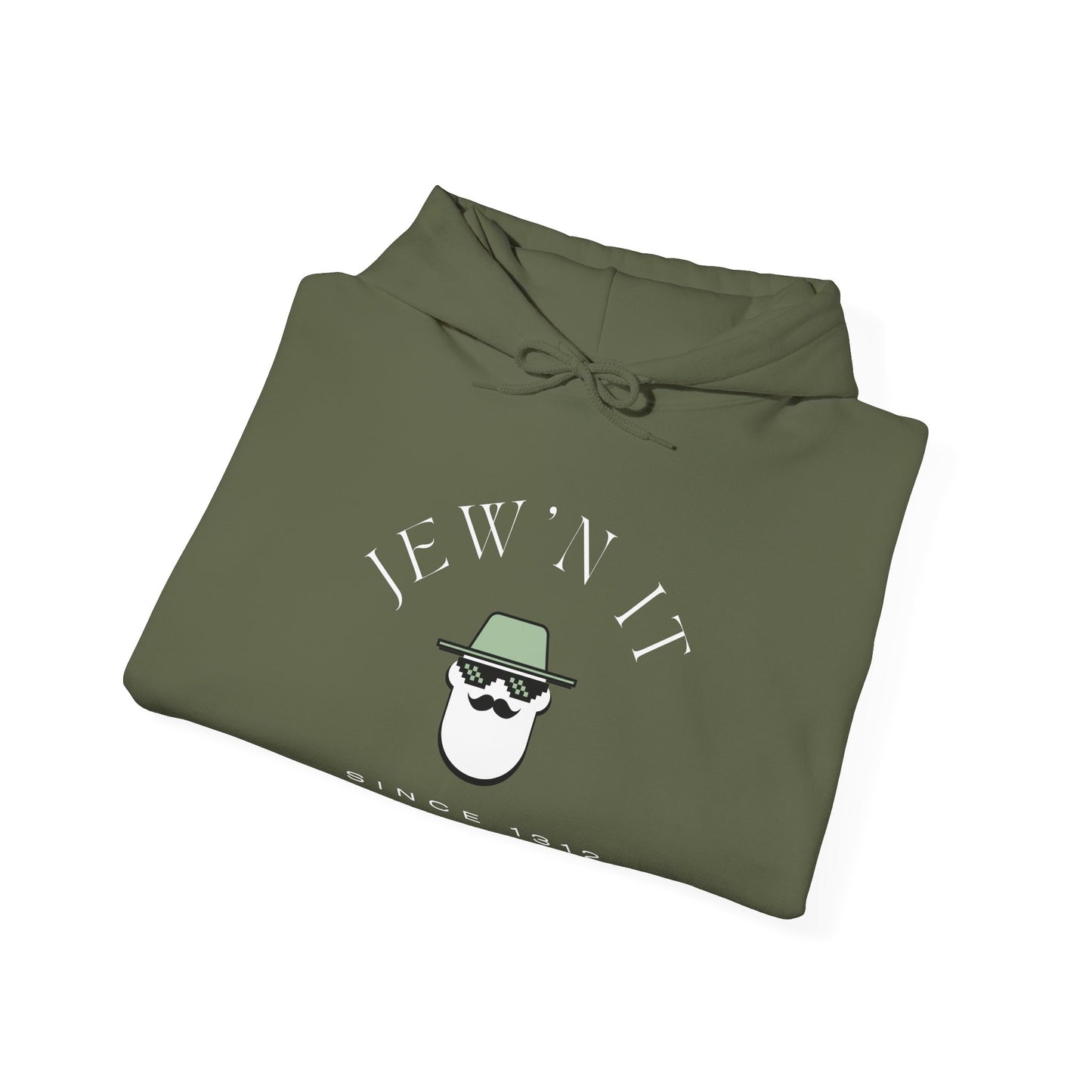 Jew'n it since 1312 BCE (Unisex) hoodie - Jewish Pride