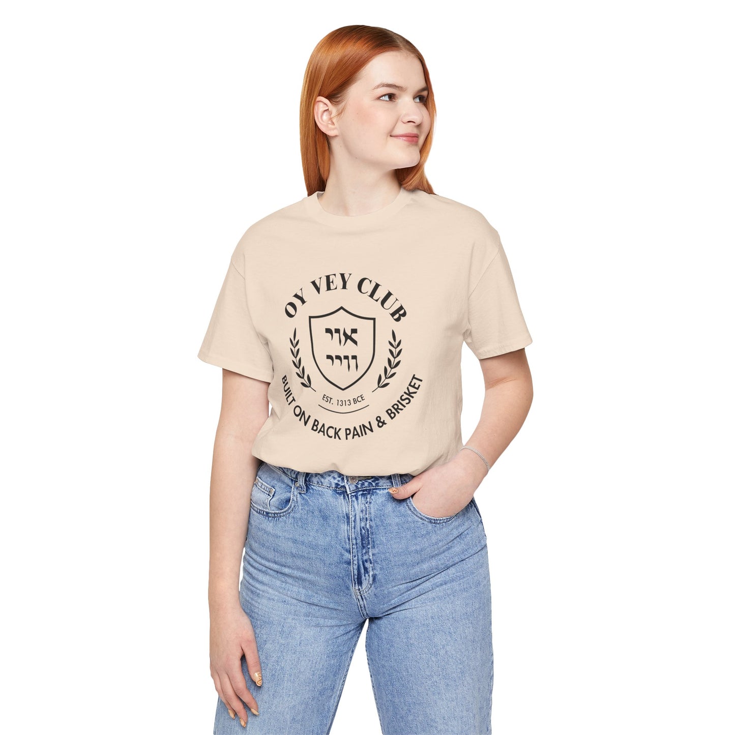 OY VEY CLUB Jewish Pride Unisex Tee Shirt