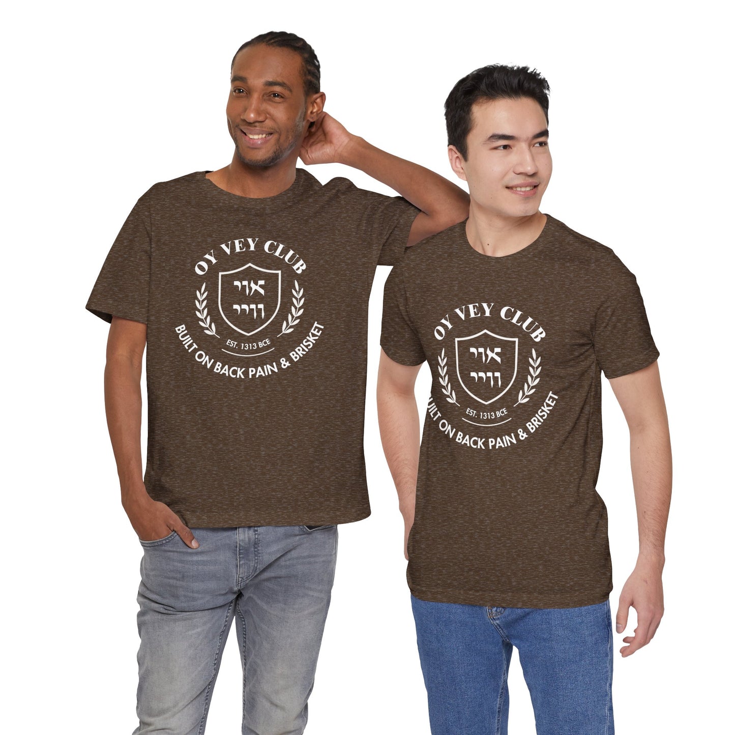 OY VEY CLUB Jewish Pride Unisex Tee Shirt