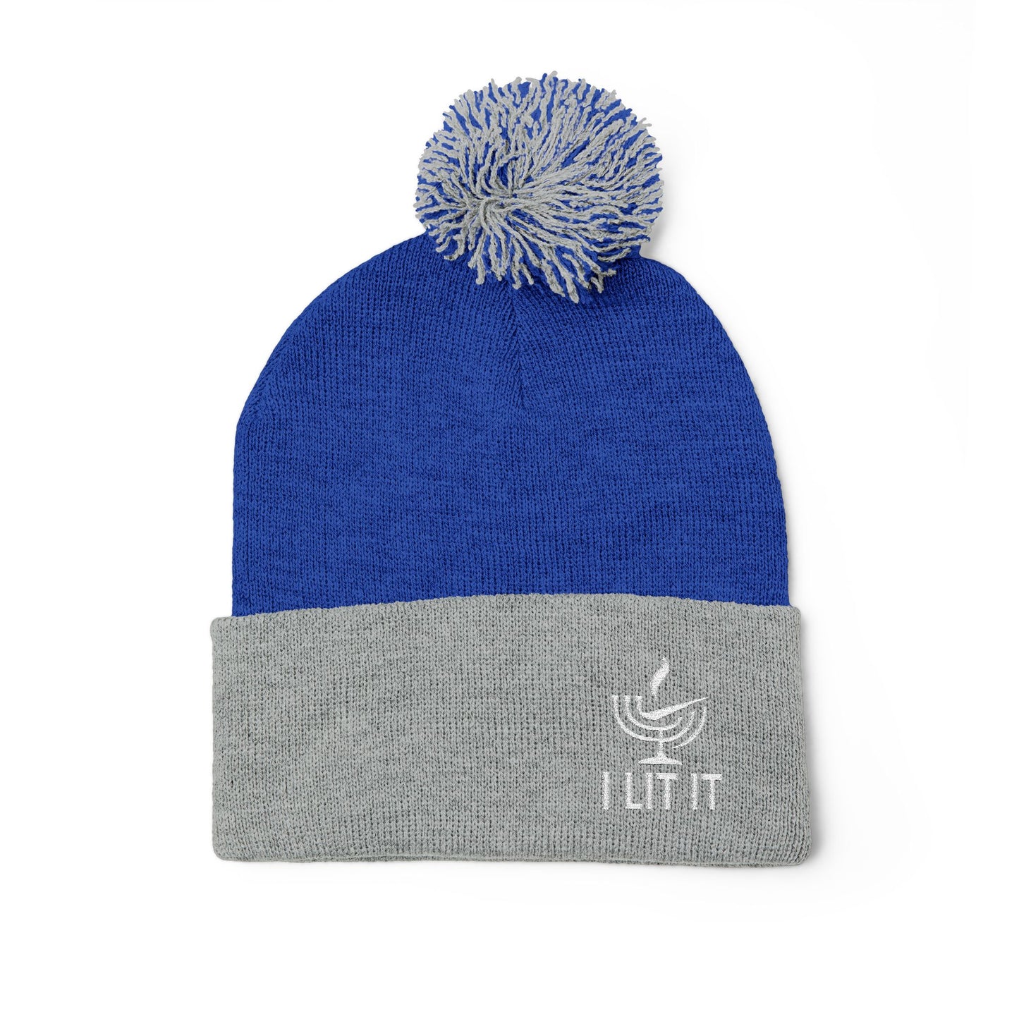 I LIT IT — Cozy Winter Beanie Unisex