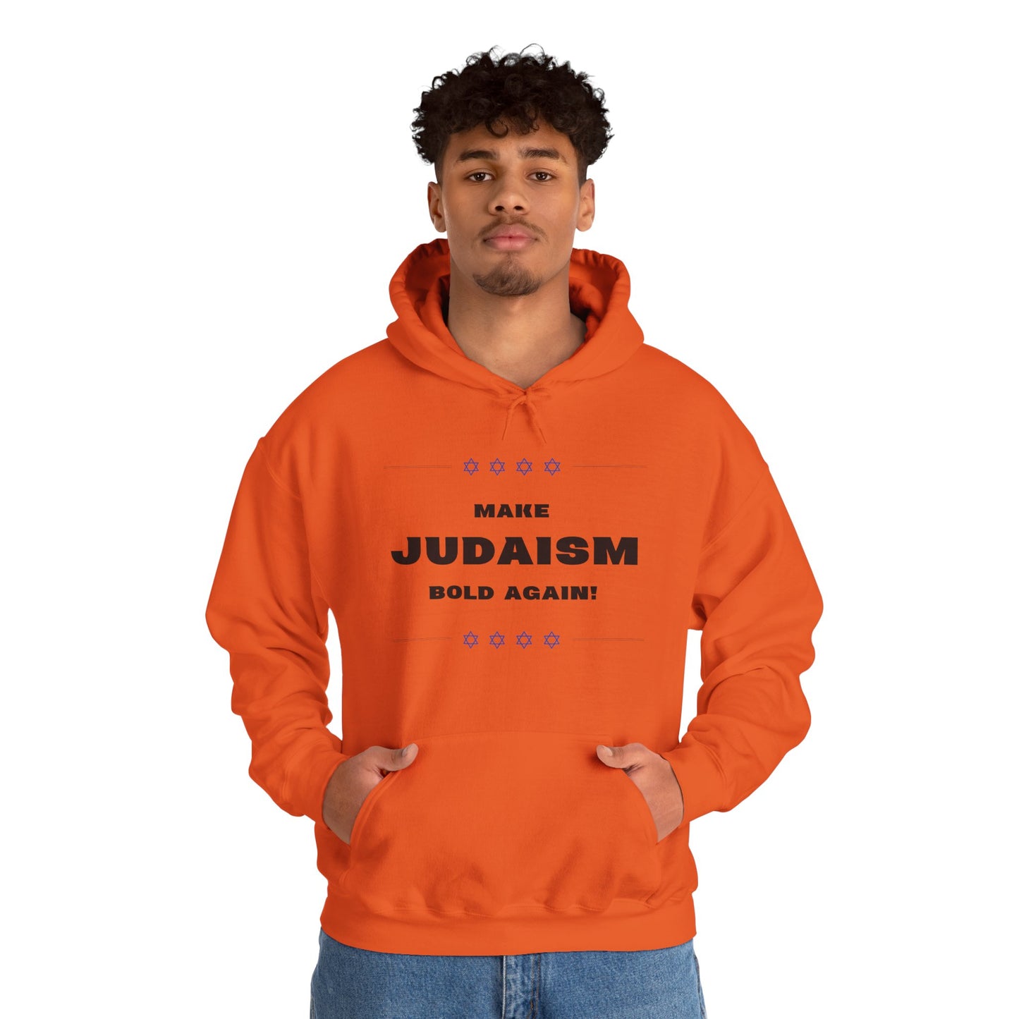 Make Judaism Bold Again! (Unisex) hoodie - Jewish/Israel Pride